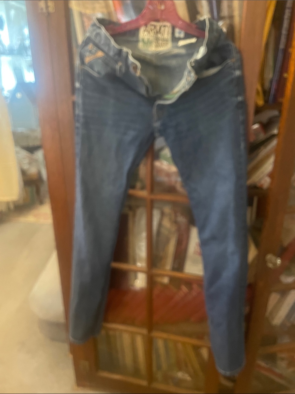 Classic men’s  Dark Blue Skinny Jeans